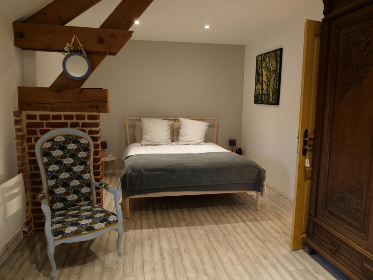 La Grange Du Bosquet Bed & Breakfast Honnecourt-sur-Escaut Oda fotoğraf
